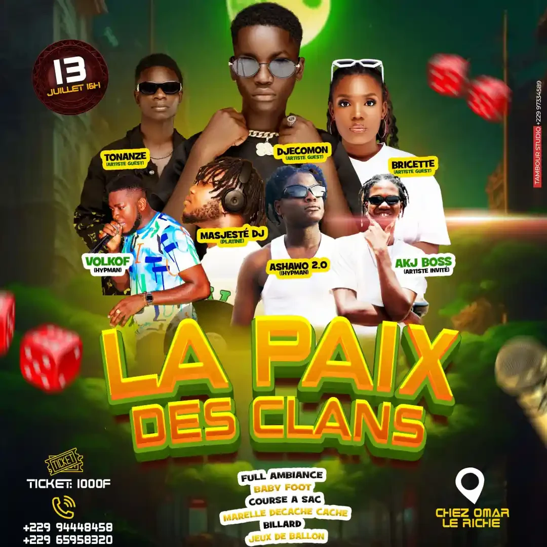 Affiche La Paix des Clans - Chez OMAR LE RICHE