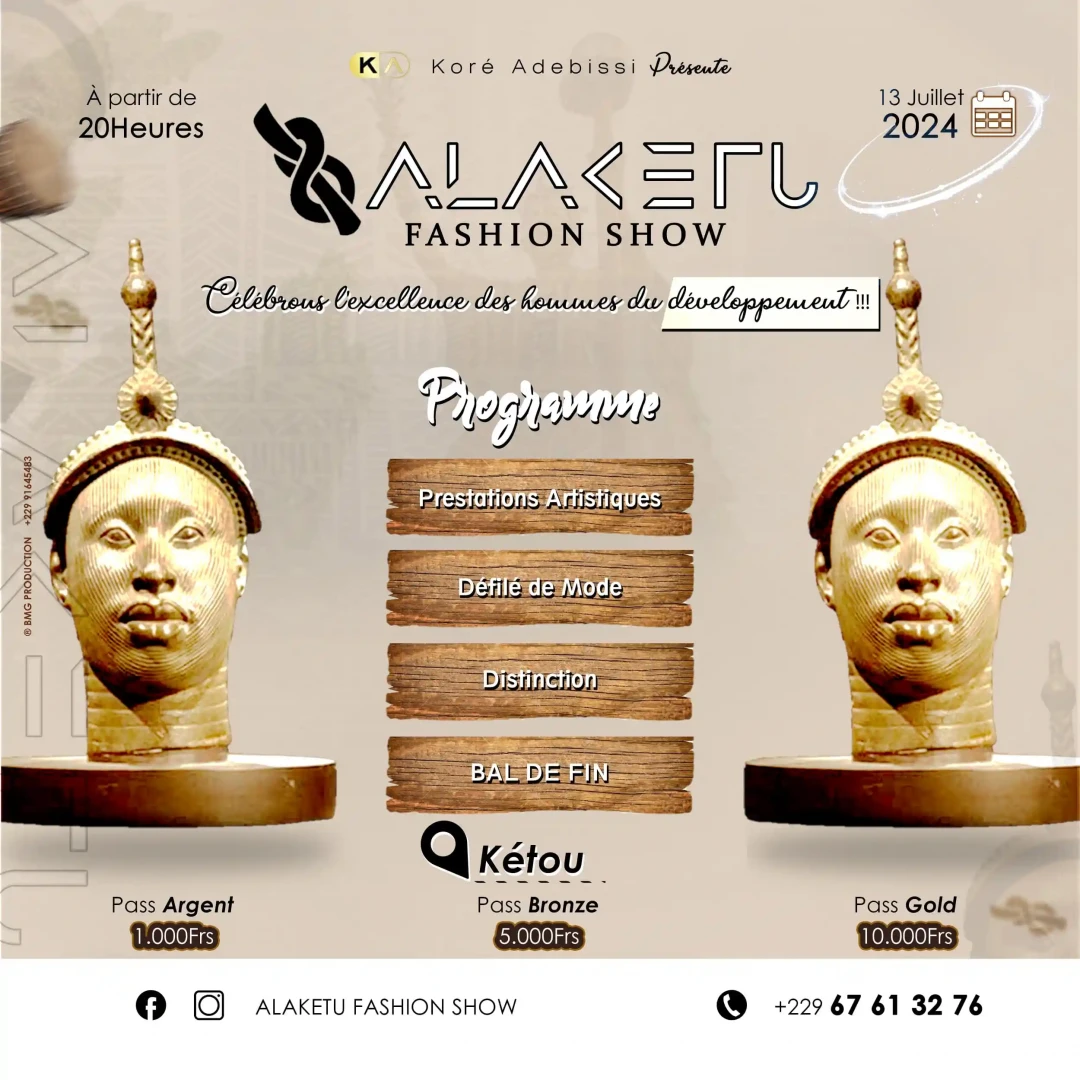 Affiche Alaketu Fashion Show-