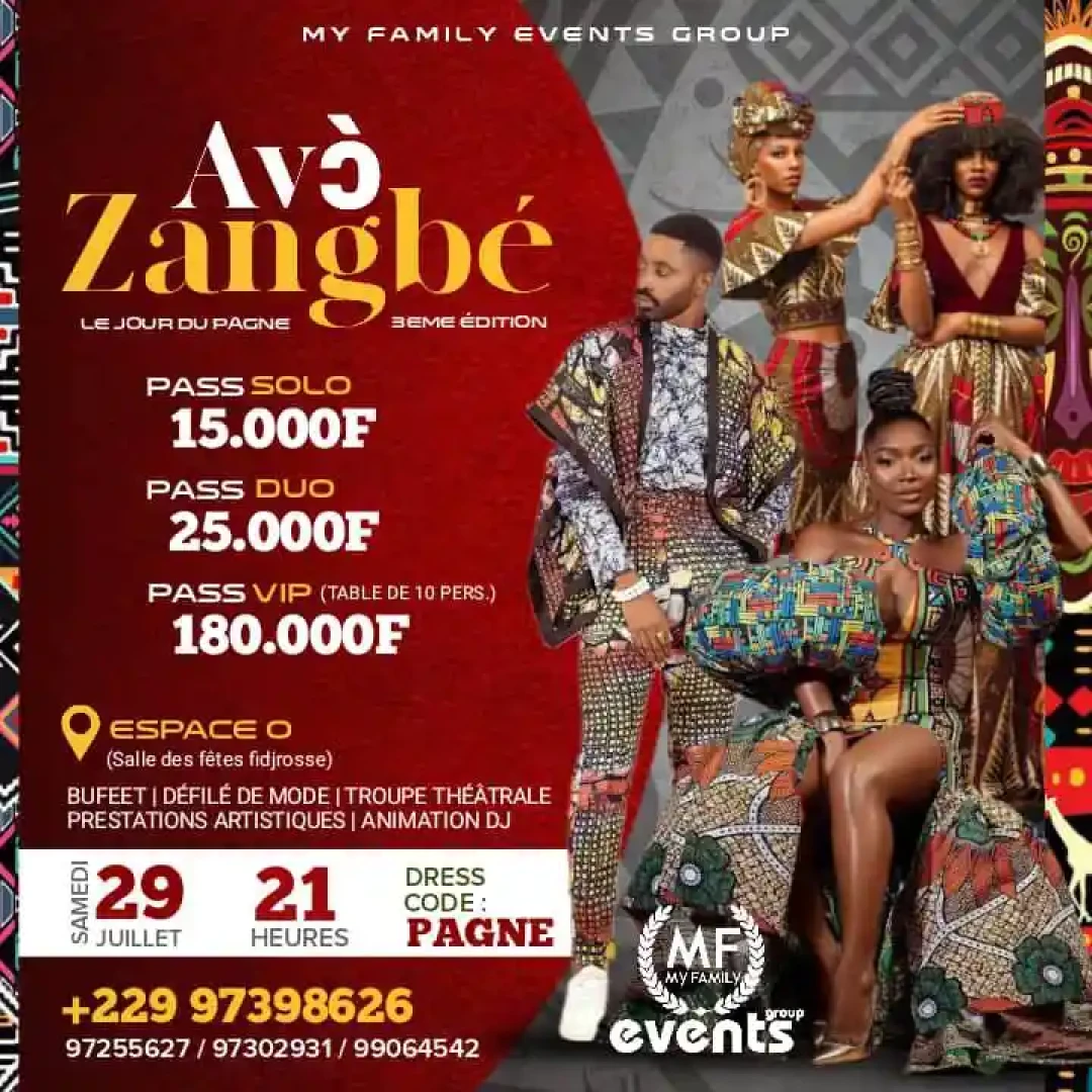 Affiche Avɔ̀ Zangbé 3 (LE JOUR DU PAGNE 3)