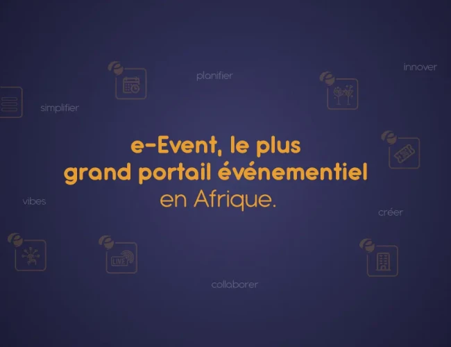 e-Event : Votre Solution Complète pour la Planification et la Gestion d'Événements