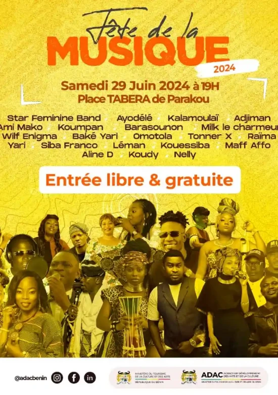 La fête de la musique 2024 au Bénin à Parakou