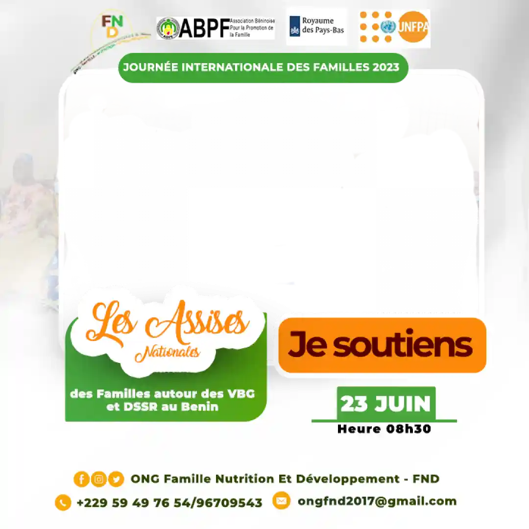 Assises Nationales des Familles autour des VBG et DSSR au Bénin