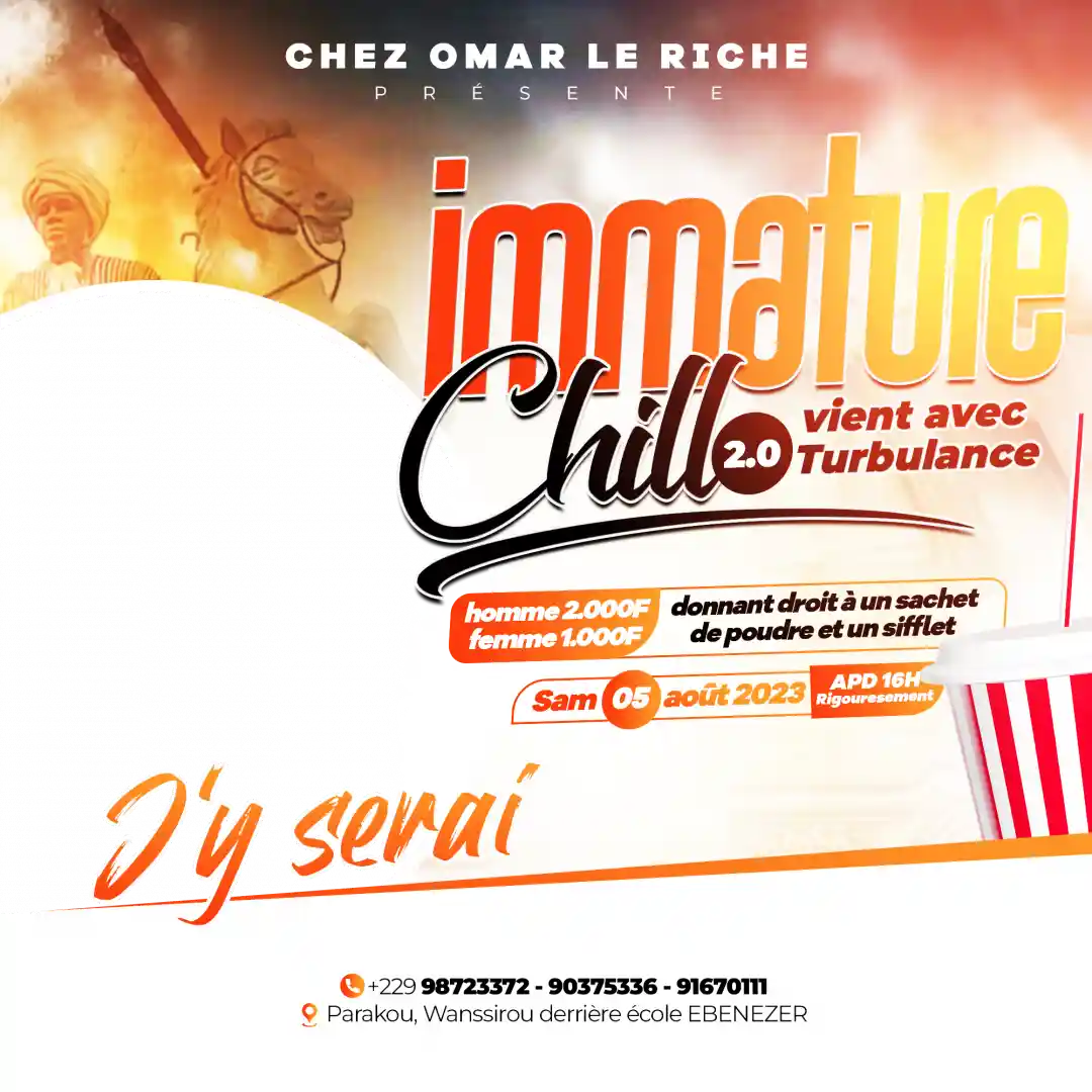 Immature chill 2.0 - J'y serai